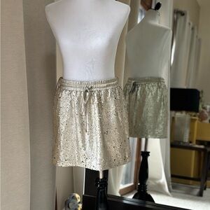 Anthropologie Leifsdottir Sliced Silverfield Skirt ✨